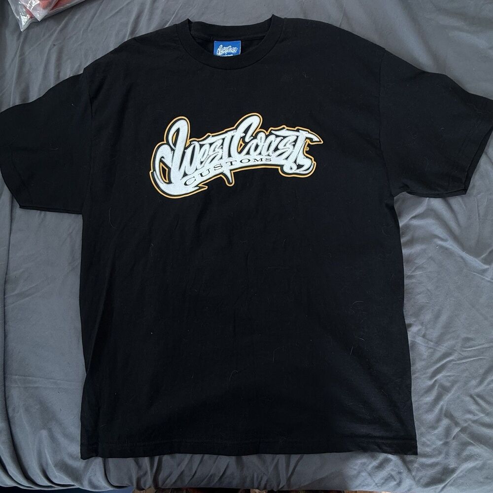 West Coast Customs Tee Graphic T Shirt Car Repair Shop Racing 2XL VTG Y2K
